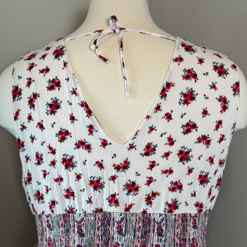 Torrid Floral Mixed-Print Dress - Picture 5 of 9
